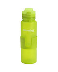 COLUMBUS Aqua 650 ML Green Botella Fitness y Ejercicio, Adultos Unisex, Verde (Verde Lima), Talla Única