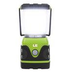 LE Linterna de Camping, Farol de Camping Regulable 1000 Lumen, 4 Modos Luz de Emergencia, Luces de Tienda Resistentes al Agua para Camping, Senderismo, Pesca, Cortes de Energía, 3 * D con pilas