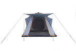 Lumaland Where Tomorrow Tienda de campaña Familiar para 5 Personas con toldo Solar Tienda de campaña instantánea - 300 x 395 x 200 cm - Impermeable, Robusta, Sistema Quick Up - Gris