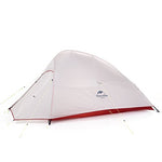 Naturehike CloudUp Ultralight Serie de excursión la Tienda 20D Tela para 2 Personas con Mat-T NH17T001-T