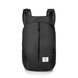 Naturehike Ligero Bolsa Deportiva Cordura Tela 30D Nylon Bolsa para Correr Paquete Plegable Moda Mochila Ciudad Bolsa NH18B510-B (Black)