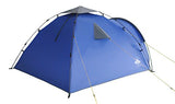 Lumaland Tienda de campaña Familiar Light Pop Up 3 Personas Camping Acampada Festival 220 x 220 x 130 cm Azul