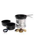 Trangia - Kit Antiadherente de Cocina para Camping (25 Piezas, Incluye hornillo de Alcohol)