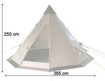 CampFeuer Spirit - Tienda Tipi (4 Personas)