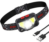 Gritin - Linterna Frontal LED Recargable