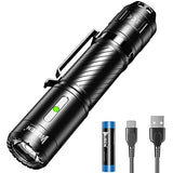 WUBEN C3 USB C 1200 lúmenes Linterna LED Recargable e Impermeable