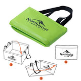 Northridge Gear - Cubo Plegable 15L Verde