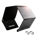 Placa Solar Cargador Portátil 30W 3 Puertos USB Cargador Panel Solar ETFE Impermeable QC 3,0 PD18W para Camping Móviles Tablets y Otros USB Dispositivos Digitales