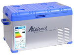 Compass 07090 - ALPICOOL nevera con compresor 30L 230/24/12 V de 20 °C Blue