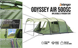 Vango Odyssey 500 - Tienda Hinchable (5 personas)