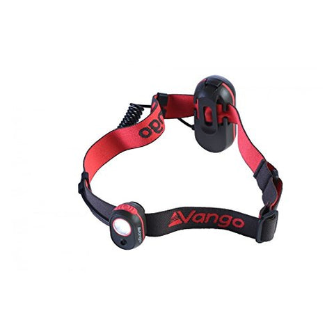 VANGO FLUX HEADTORCH (GREY/RED)