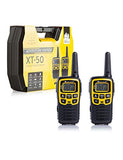 Midland C1178.01 2 Walkie Talkie Completo para Tus Aventuras, Incluye Maleta, Negro, Amarillo