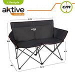 Aktive - Sofa plegable camping | Ligero, fácil de plegar y transportar