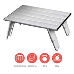 Grand Canyon Tucket Table Micro - Mesa de Camping - Aluminio - Aluminium (Plata)