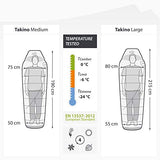 Qeedo Takino Saco de dormir de Plumón, 4 estaciones