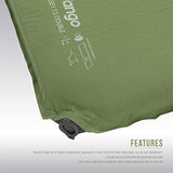 Vango Odyssey Self Inflating Sleep Mat, Unisex Adulto, Epsom Green, Talla Única