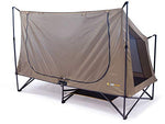 OZtrail Camilla de Camping con toldo 218x98cm catre para Acampada, con un toldo Extra Grande Que Ofrece Gran vestíbulo. 16.7kg