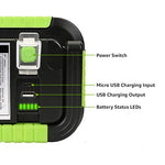 LE Luz de Trabajo Portátil 10W, Foco LED 1000 Lúmen USB Recargable