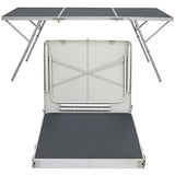 AMANKA - Mesa de Camping XXL 180x70x70cm