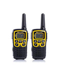 Midland C1178.01 2 Walkie Talkie Completo para Tus Aventuras, Incluye Maleta, Negro, Amarillo