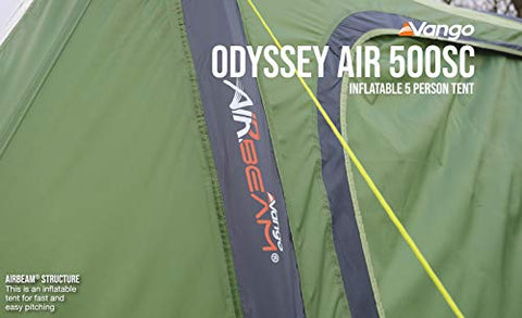 Vango Odyssey 500 - Tienda Hinchable (5 personas) – Nosvamosdecamping