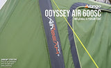 Vango Air 600 SC - Tienda Hinchable (6 personas)