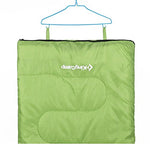 KingCamp Saco de Dormir Oasis 300, Color Verde, tamaño 220 x 75 x 10 cm, 1.6