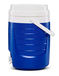 Igloo Sport 2 Galones Dispensador de Bebidas Aislado, 7.6 litros, Azul