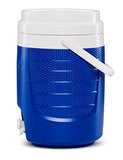 Igloo Sport 2 Galones Dispensador de Bebidas Aislado, 7.6 litros, Azul