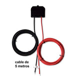 Kit Placa Solar de 100W PRO 12V con controlador de corriente, Tecnología Shingled cells de alta eficiencia para caravanas autocaravanas