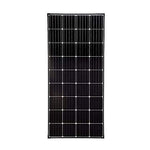 Placa Solar de 180W 12V tecnología de celda PERC solar monocristalino de módulo solar con marco negro