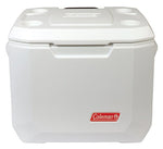 Coleman Marine Xtreme 50 Qt con Ruedas (47 L) Nevera Rígida, Blanco, Única