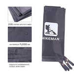 HIKEMAN Lona Multiusos Impermeable para Acampar al Aire Libre, Tienda de campaña y toldo, Varios tamaños para Camping, Senderismo, Picnic (240 x 210 cm)