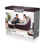 Bestway Cruiser - Sillón Hinchable con reposapiés (122 x 94 x 81 cm)