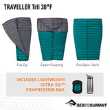 SEA TO SUMMIT Traveller TrII-R Left Zip Funda para Saco de Dormir Adultos Unisex