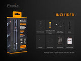 FENIX PD36R - Linterna recargable, color negro