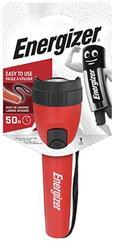 Energizer - Linterna LED de plástico, 25 lúmenes, funciona con 2 pilas AA , linterna para camping o uso para hogar