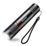 Blukar Linterna LED Recargable, 2000L Super Brillante Linternas Led con 4 Modos, Linterna Táctica de Aluminio Enfoque Ajustable - Ultra Portátil linterna led para Ciclismo, Camping, Montañismo etc.