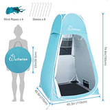 WolfWise - Tienda Ducha Portatil Pop-Up Vestidor y Aseo