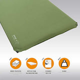 Vango Odyssey Self Inflating Sleep Mat, Unisex Adulto, Epsom Green, Talla Única