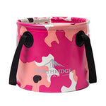 Northridge Gear - Cubo Plegable Plegable 15L Camuflaje Rosa