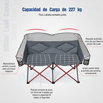 COSTWAY Sofa de Camping para Exteriores, Jardín, Picnic, Pesca