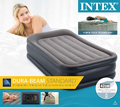 Colchón hinchable Intex Dura-Beam Standard Deluxe Pillow 99x191x42