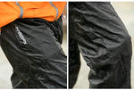 Naturehike Acampar al Aire Libre Senderismo Doble Cremallera Pantalones de Lluvia Pantalones de Ciclismo de Nylon Impermeable Pantalones de Pesca Más el tamaño NH17C003-K