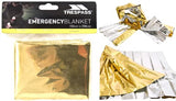 Trespass Foil X, Manta de Emergencia Unisex, 150 x 208 cm, Dorado