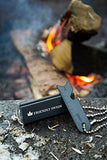 The Friendly Swede - Juego de 3 Bloques de pedernal Magnesio Firesteel Flint Firestarter Firestarter Survival Gear