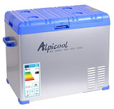 Compass 07092 - ALPICOOL nevera con compresor 50L 230/24/12 V de 20 °C Blue