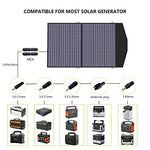 Placa Solar portátil de 100v, ALLPOWERS para computadoras portátiles, cargador solar de celda solar plegable para camping al aire libre para generador solar/estación de energía