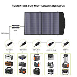 Placa Solar portátil de 100v, ALLPOWERS para computadoras portátiles, cargador solar de celda solar plegable para camping al aire libre para generador solar/estación de energía