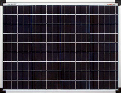 Placa Solar enjoy solar® Poly 50W 12V panel solar policristalino célula solar ideal para casas móviles, cobertizos de jardín, barcos